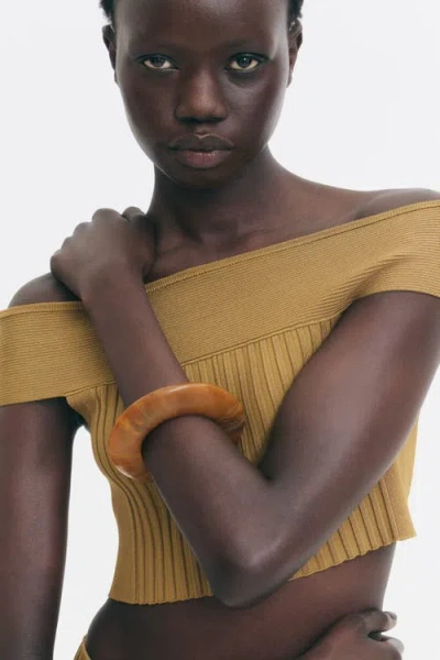 H&m Bangle In Yellow
