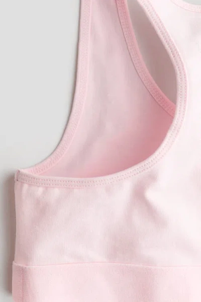 H&m 5-pack Crop Tops In Multi