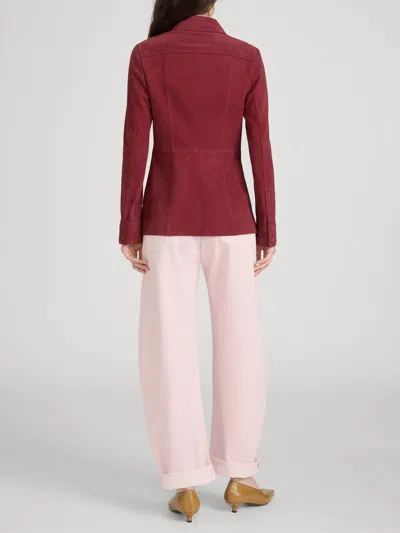 Frame Multi-pocket Jeans In Pink
