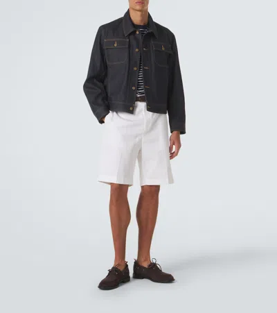 Thom Browne 4-bar Striped Cotton T-shirt In Multi