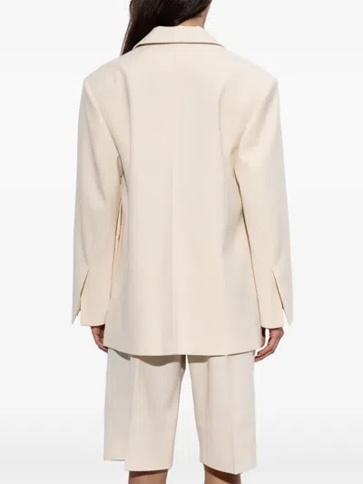 By Malene Birger Single-breasted Suit Jacket In Brown