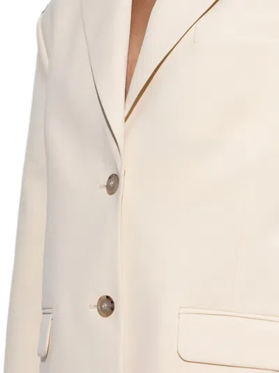By Malene Birger Single-breasted Suit Jacket In Brown