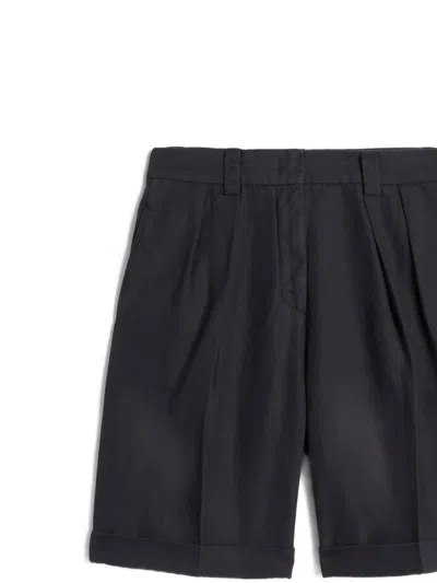 Aspesi Pleated Shorts In Pattern