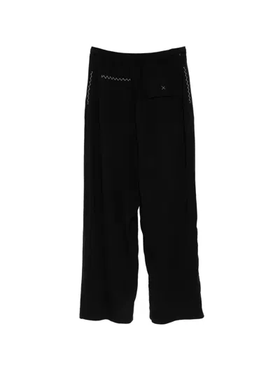Giovanni Cavagna Drawstring Track Pants In Black
