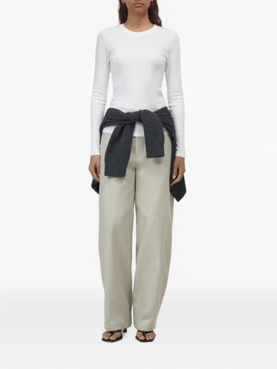Closed Long-sleeve T-shirt In White