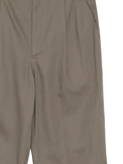 Low Classic Drawstring Trousers In Neutral
