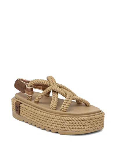 Bohonomad Rope-detailed Platform Espadrilles In Multi