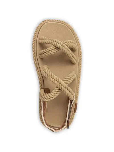 Bohonomad Rope-detail Platform Espadrilles In Multi