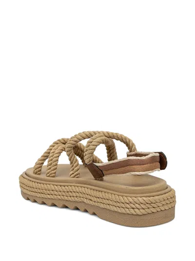 Bohonomad Rope-detail Platform Espadrilles In Multi