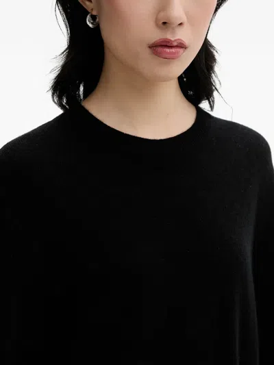 From Future Button-embellished Sweater In Black