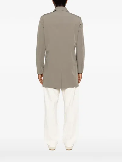 Éphémère Button-up Pocket Coat In Neutral