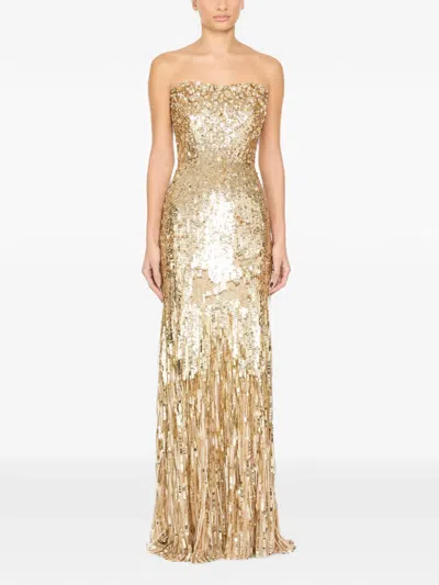 Jenny Packham Kimi Gown In Multi