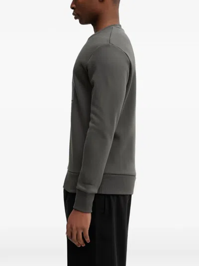 Fred Perry Square-appliqué Sweatshirt In Multi