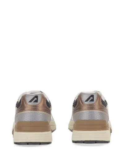 Autry Hyperway Mesh-panel Sneakers In Silver