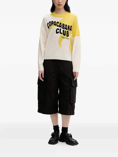 From Future Graphic-print Sweater In Neutral
