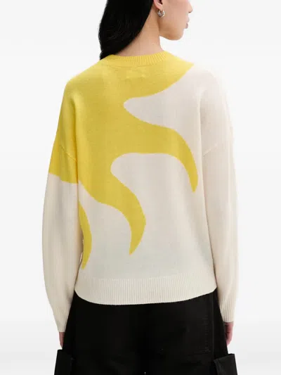 From Future Graphic-print Sweater In Neutral