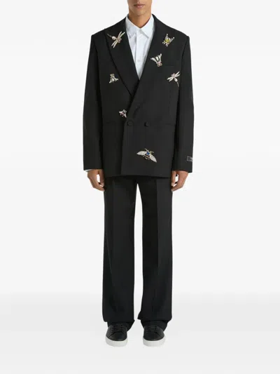 Balmain Insect Jacket In Black