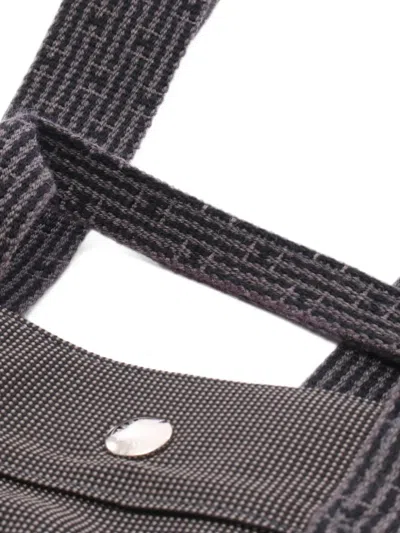 Pre-owned Hermes 2000s Mm Herline Backpack In Gray