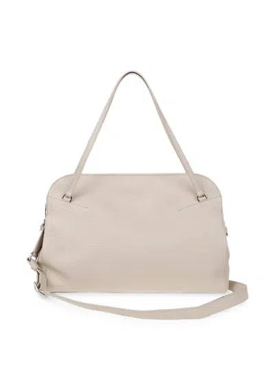 Orciani Large Lido Shoulder Bag In White