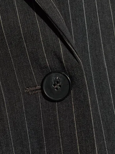 Iro Pinstripe-pattern Blazer In Black