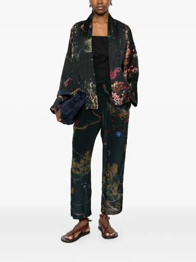 Raga Long-sleeve Printed Jacket In Multi