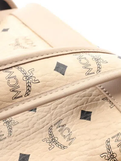 Pre-owned Mcm 2010s Visetos Backpack In Neutral