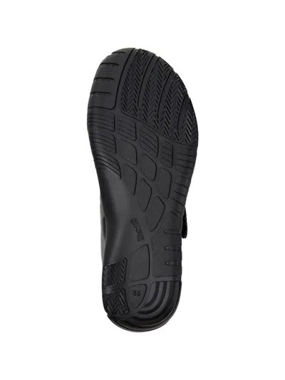 Camper Peu Path Touch-strap Ballet Flats In Black