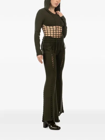 Isa Boulder Boot-cut Trousers In Multi