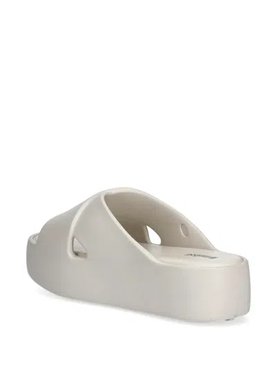 Melissa Crossover Platform Slides In White