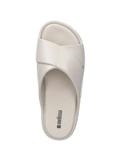 Melissa Crossover Platform Slides In White