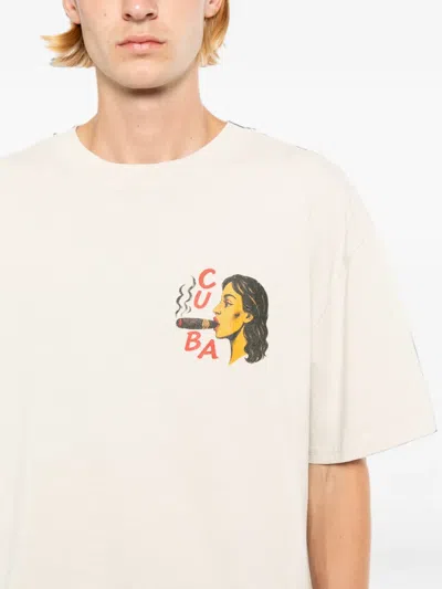 Melt Graphic-printed T-shirt In Neutral