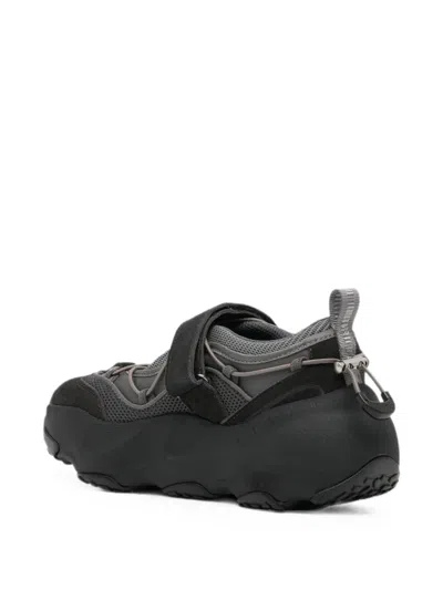 Rockfish Touch-strap Mesh Trainers In Gray