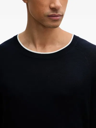 From Future Long-sleeve Sweater In Blue