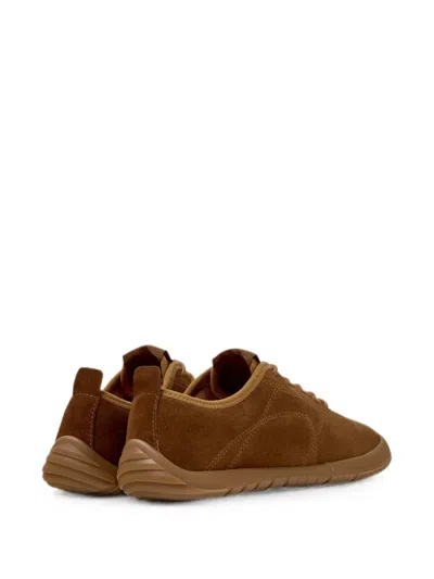 Camper Peu Path Suede Sneakers In Brown