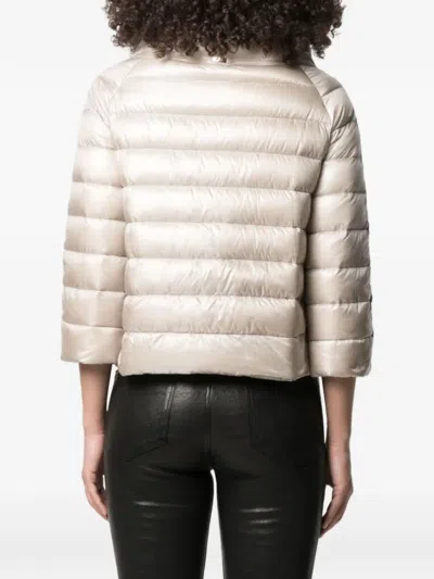 Herno Aminta Padded Jacket In Neutral