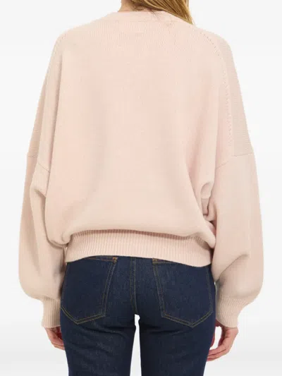 Khaite Womens Dusty Rose Margaux Boxy-fit Cashmere Jumper In Pink