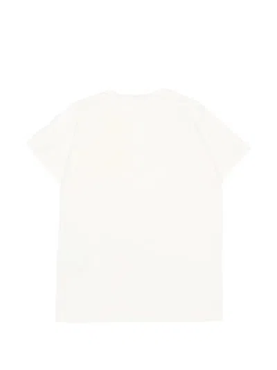 Versace Sun-print Buttoned T-shirt In White