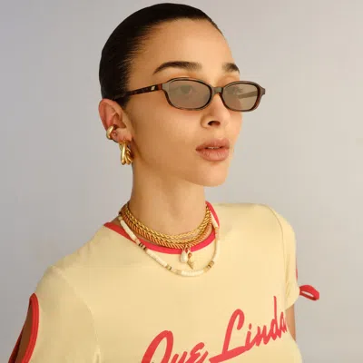 Le Specs Honey Pot In Brown