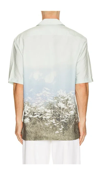 Samsoe & Samsoe Samse Samse Saayo Afterglow Graphic Shirt In Silver