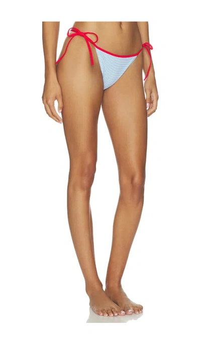 Solid & Striped The Iris Bikini Bottom In Blue