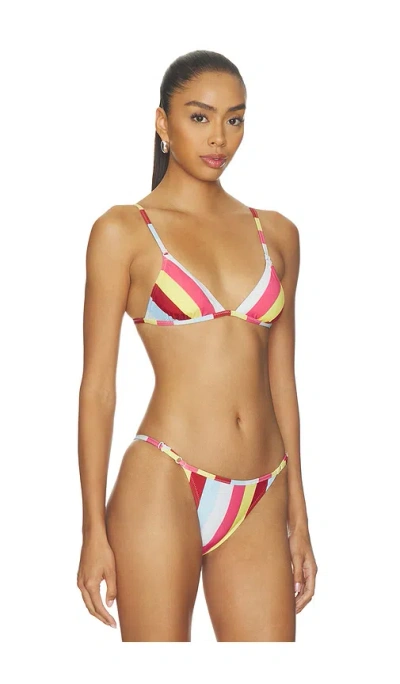 Solid & Striped The Lulu Bikini Top In Multi