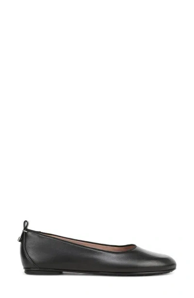 Naturalizer Wide Width Ava Ballet Flat In Black