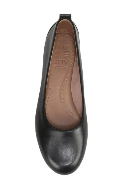 Naturalizer Wide Width Ava Ballet Flat In Black