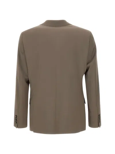 Digel Alesso Single-breasted Blazer In Brown