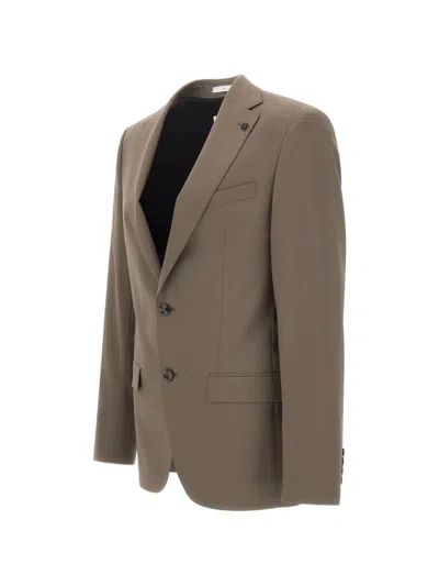 Digel Alesso Single-breasted Blazer In Brown