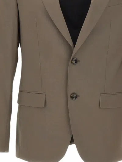 Digel Alesso Single-breasted Blazer In Brown