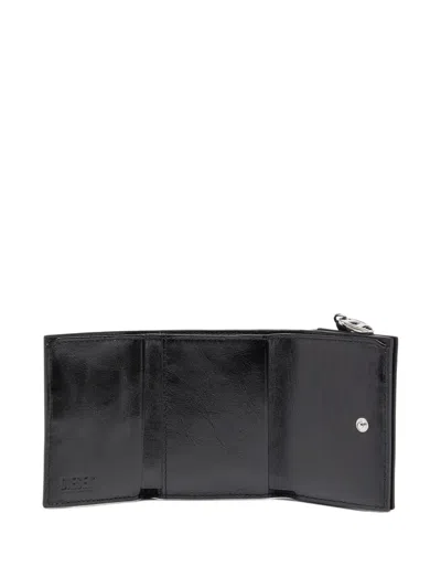 Diesel Oval D Embossed Wallet In Pattern