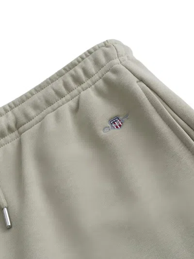 Gant Logo-embroidered Drawstring Track Pants In Multi