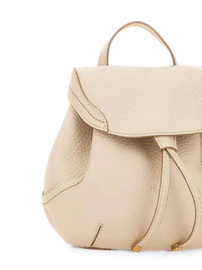 Gianni Chiarini Violette Hammered-leather Backpack In Pattern
