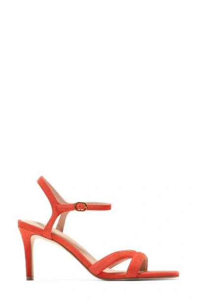 Cole Haan Constantina Ankle Strap Sandal In Orange